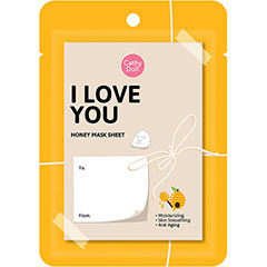 Тканевая Тайская маска для лица с медом Cathy Doll I Love You Honey Mask Sheet 25 гр.